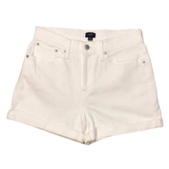 J.Crew Classic Denim Shorts Chalk White Size 27 - Picture 4 of 7